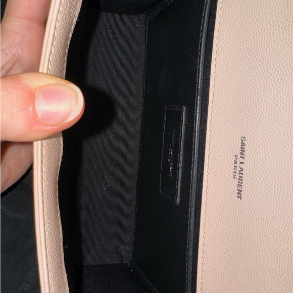 Grain De Poudre Small Monogram Kate Satchel Marble Pink - Picture 5 of 16